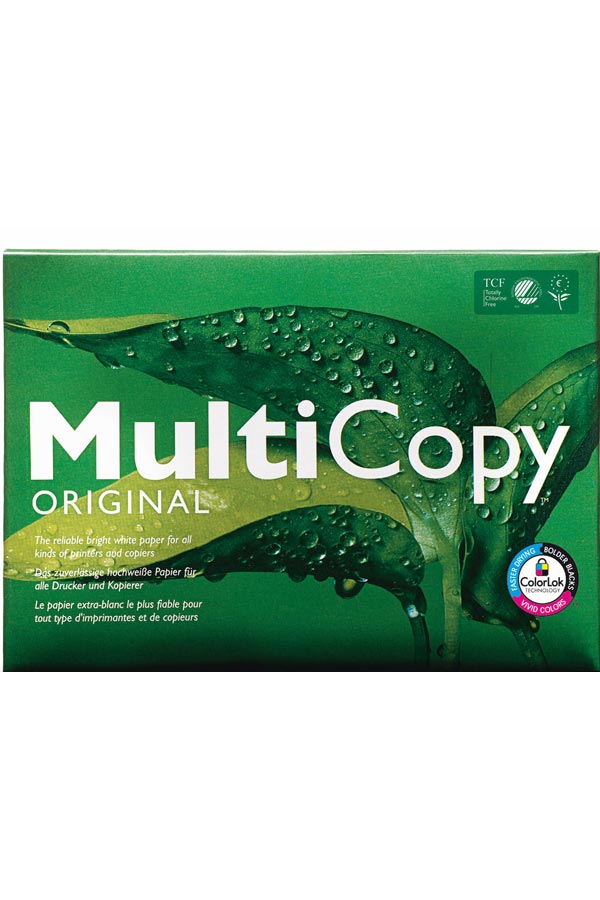 Χαρτί Α4 500 φύλλα MultiCopy 80 gr 