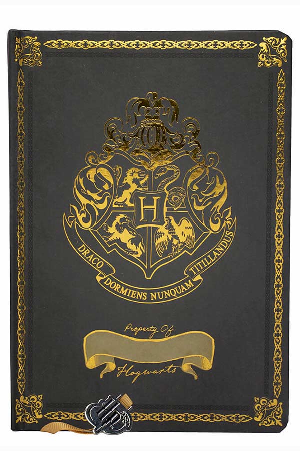Σημειωματάριο Harry Potter Α5 Hogwarts μαύρο SLHP508