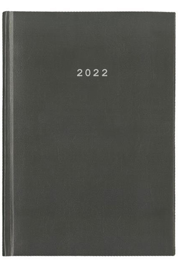 Ημερολόγιο 2022 ημερήσιο δεμένο 21x28cm Basic XL γκρι next 02049-08