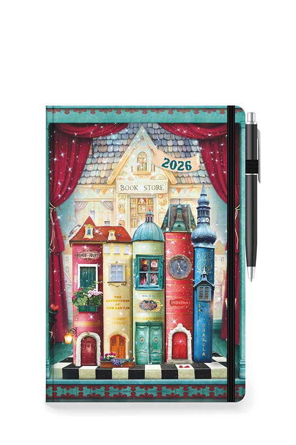 Ημερολόγιο 2026 ημερήσιο 12x17 cm Palmare Bookstore 001373