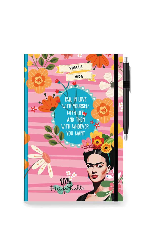 Ημερολόγιο 2026 ημερήσιο 12x17 cm Quote Frida Kahlo 890153