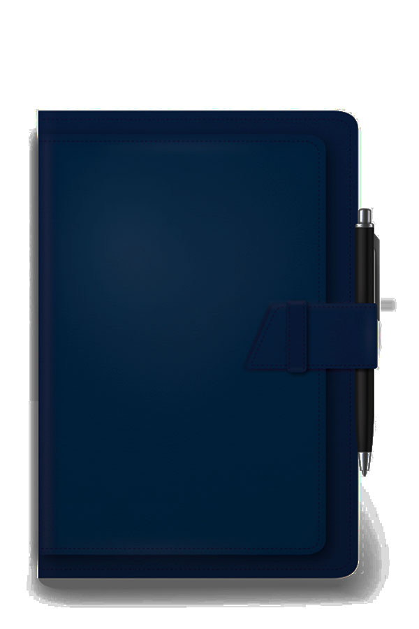 Ημερολόγιο 2026 ημερήσιο 14x21 cm Mobilus μπλε 105657