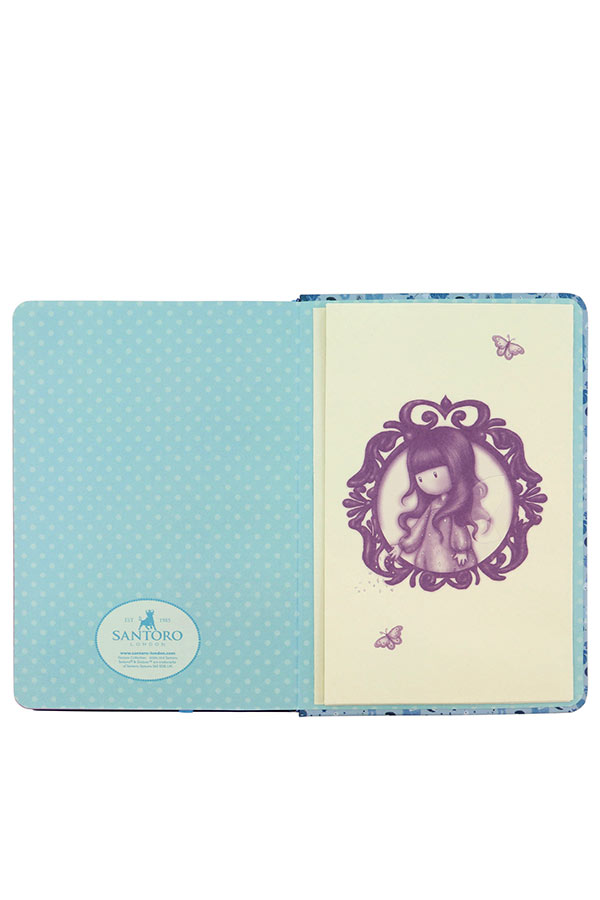 Santoro gorjuss Σημειωματάριο με λάστιχο 14x19,5cm - Bubble fairy 230EC61