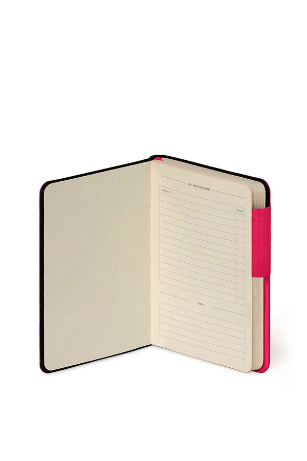 Σημειωματάριο τσέπης 9x13cm ΜΥ ΝΟΤΕΒΟΟΚ LEGAMI φούξια MYNOT0265