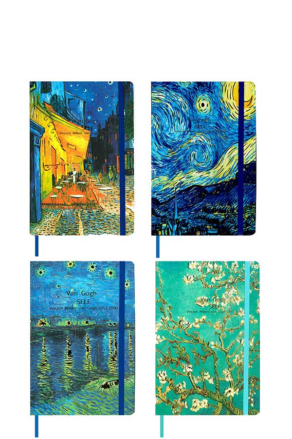 Σημειωματάριο τσέπης 9x14cm  Salkopaper Van Gogh 4048
