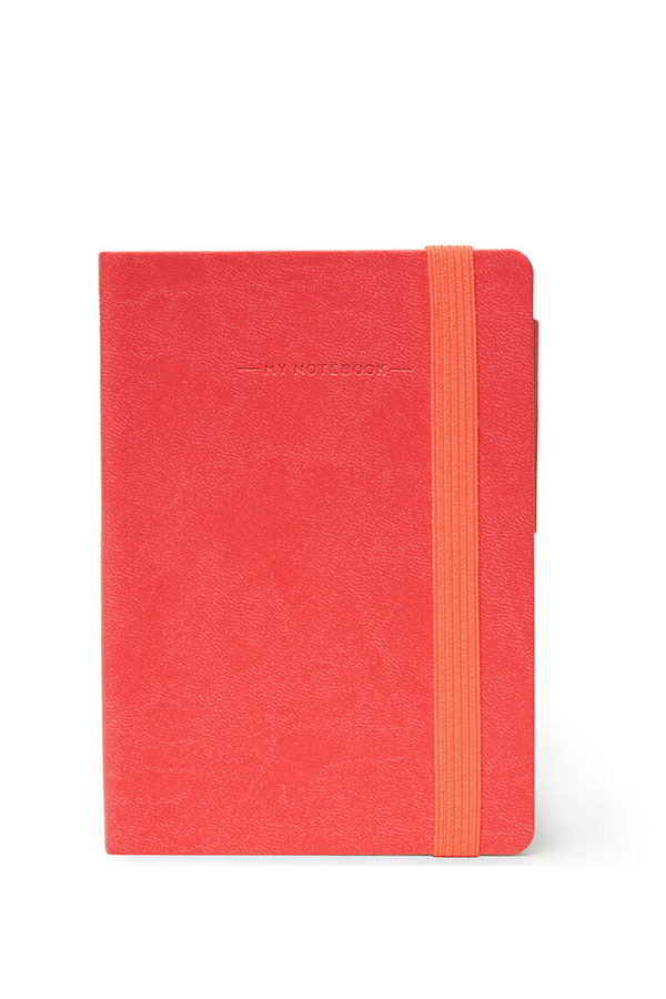 Σημειωματάριο τσέπης 9x13cm ΜΥ ΝΟΤΕΒΟΟΚ κόκκινο LEGAMI MYNOT0002