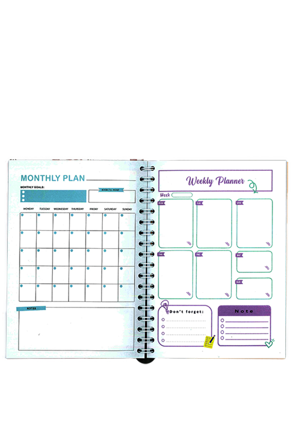 Σημειωματάριο Planner 1 τεμ 17x24cm Tesoro 000582346