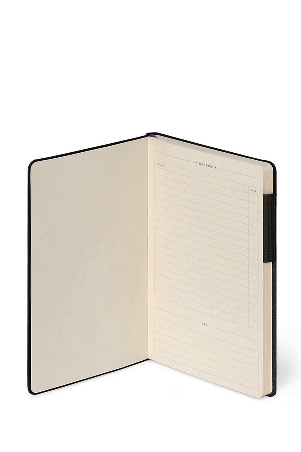 Σημειωματάριο13x21cm LEGAMI σκούρο γκρι MYNOT0281