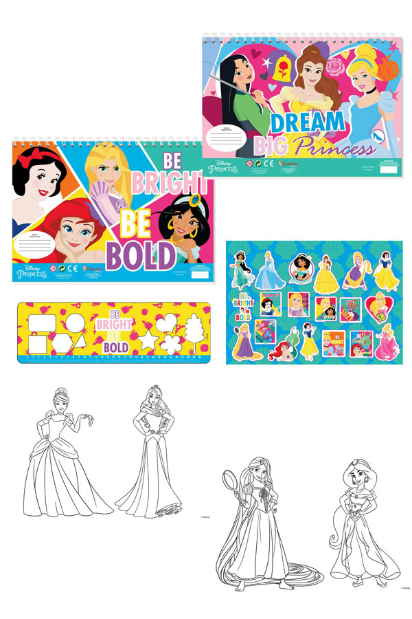 Μπλοκ ζωγραφικής Disney Princess 000563016