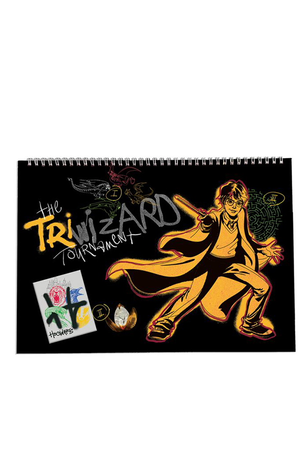 Harry Potter Μπλοκ ζωγραφικής The Ttriwizard Tournament Graffiti 23418