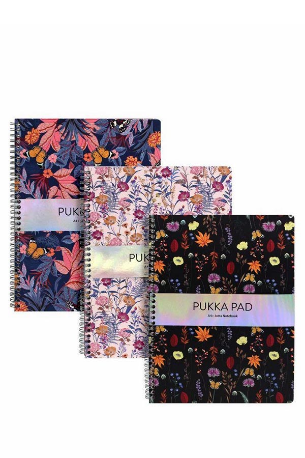 Τετράδιο σπιράλ 1 τεμ Α4 Pukka Pad Bloom 9497-BLM