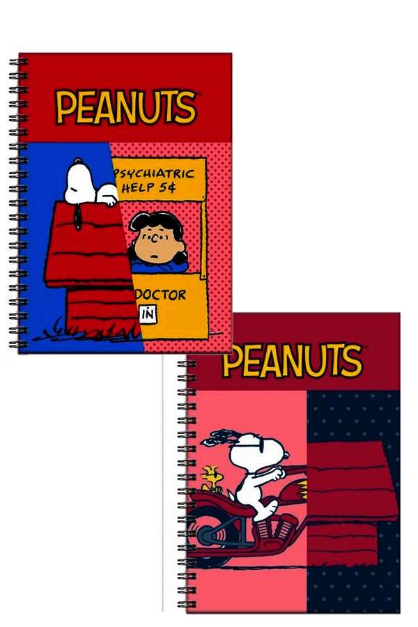 Τετράδιο σπιράλ 2 θέματα Α4 1 τεμ Snoopy peanuts  365-07440