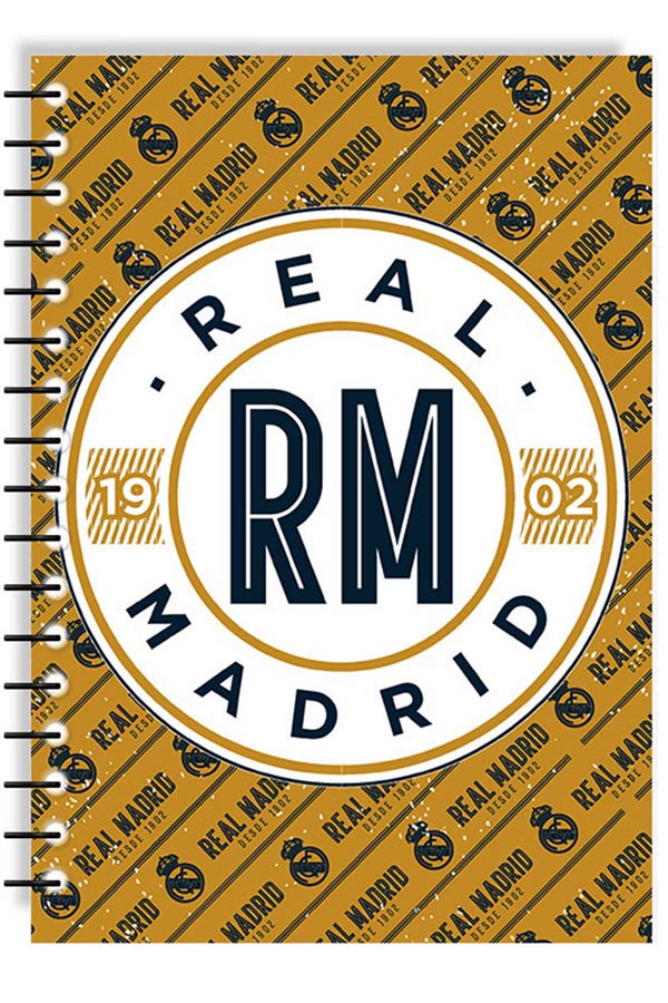 Τετράδιο σπιράλ 2 θέματα Α4 Real Madrid 0170691