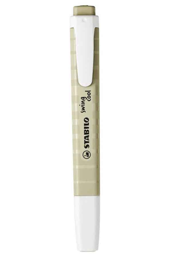 Μαρκαδόρος υπογράμμισης STABILO swing cool nature λαδί 275/137