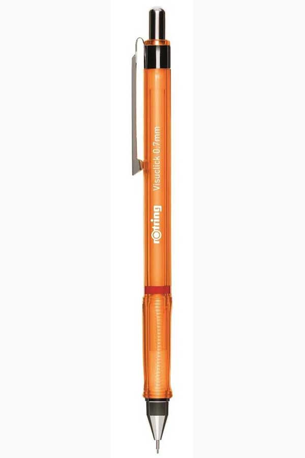 Μηχανικό μολύβι Rotring Visuclick 0.5 πορτοκαλί