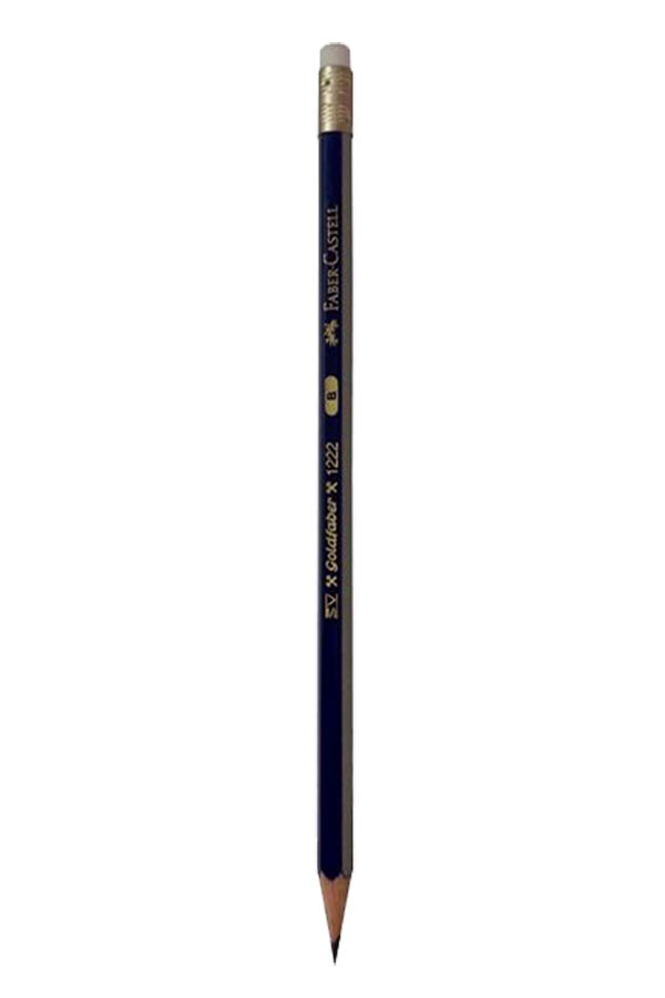 Μολύβι B με γόμα FABER CASTELL GOLDFABER 116801