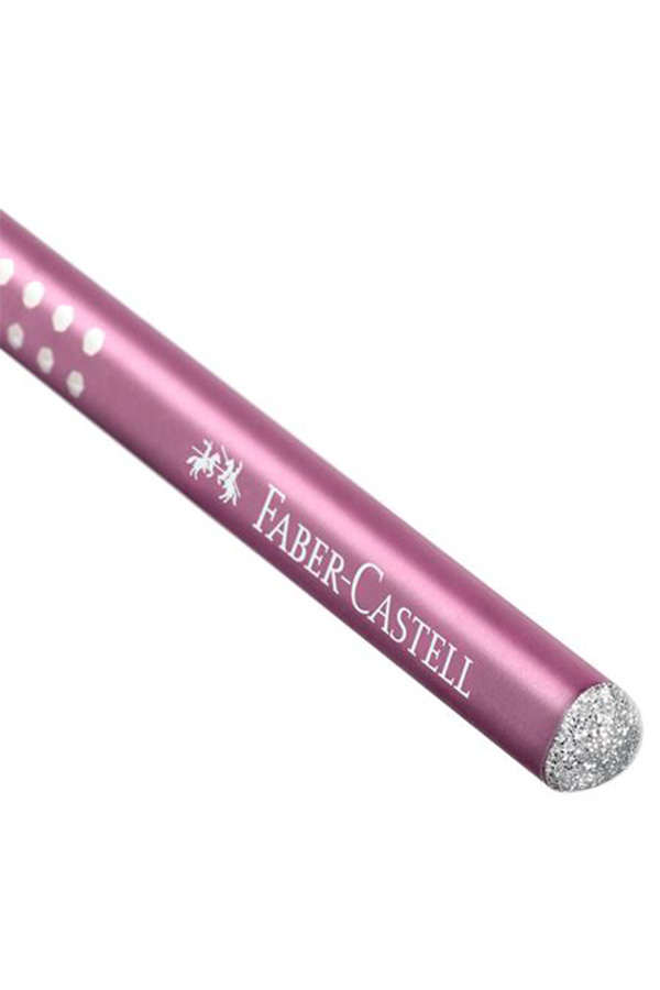 Μολύβι FABER CASTELL SPARKLE μεταλλικό μπορντό 118215