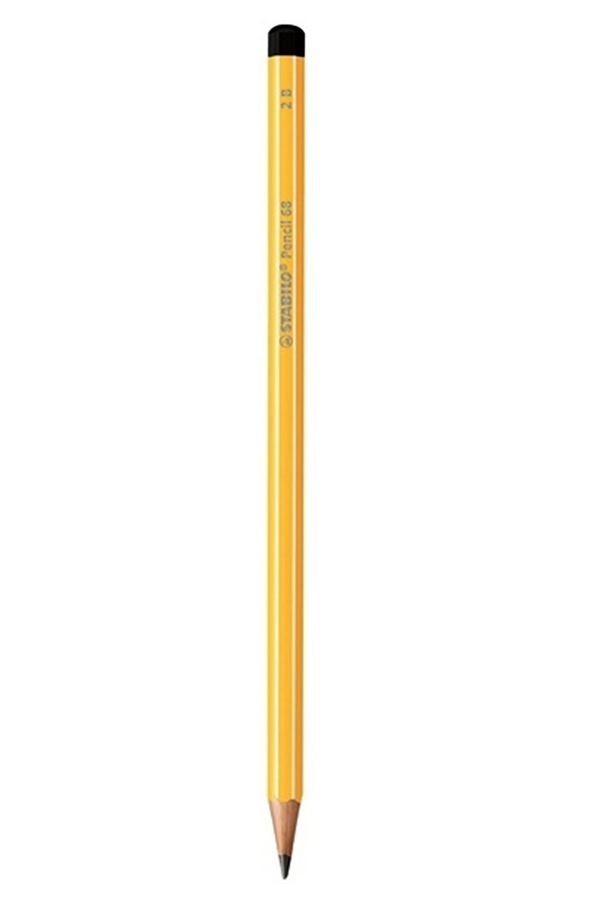 Μολύβι STABILO Pencil 68 2B κίτρινο 285