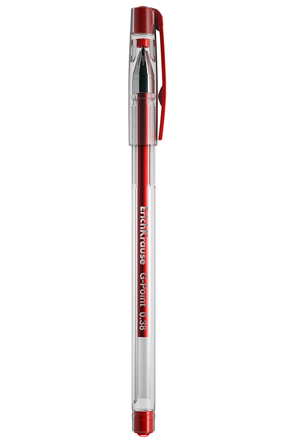 Στυλό ErichKrause gel κόκκινο G-Point 0.38 17629