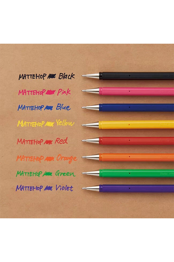 Στυλό Pentel Mattehop 1.0mm μαύρο K110-VA