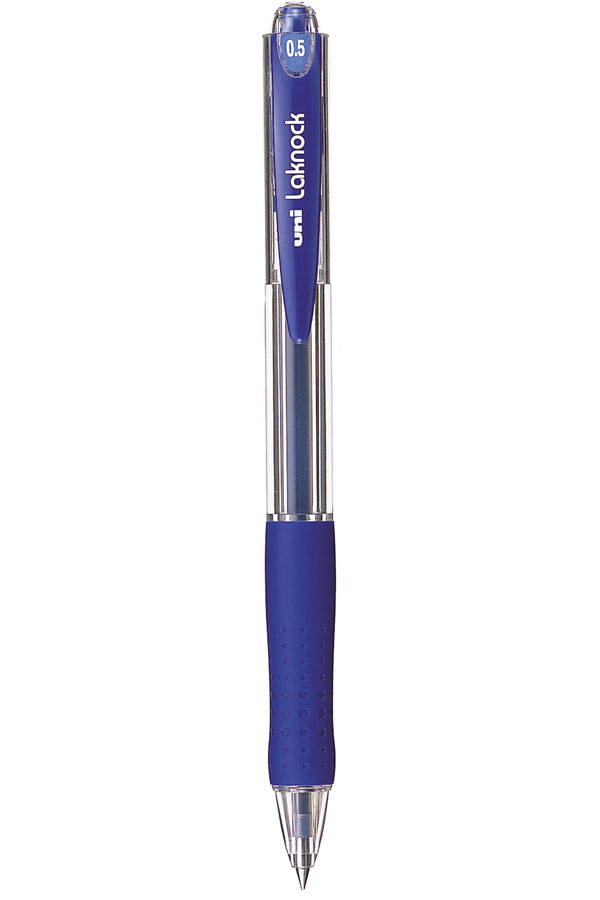 Στυλό uni Laknock 0.5 μπλε SN-100(05)