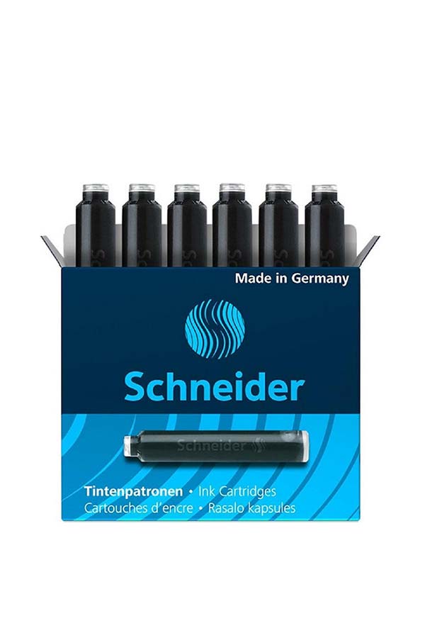 Ανταλλακτικό αμπούλα μελάνης mini Schneider μαύρο 6601