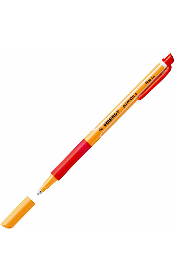 Στυλό STABILO pointVisco gel 0.5mm κόκκινο 1099/40
