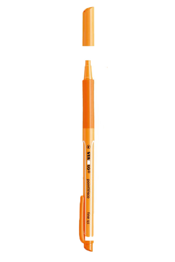 Στυλό STABILO pointVisco gel 0.5mm πορτοκαλί 1099/54