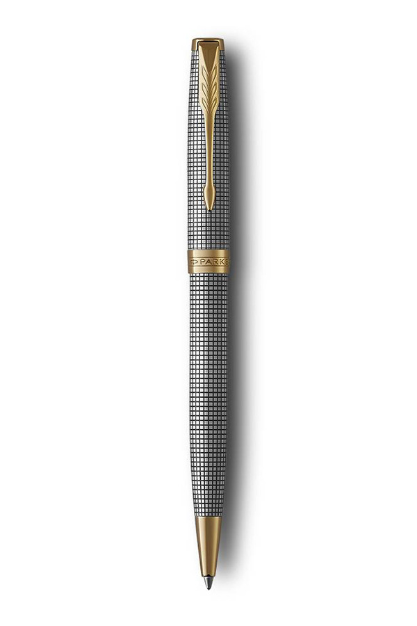 Στυλό PARKER Sonnet Chiselled Silver GT Ballpen 1109.1103