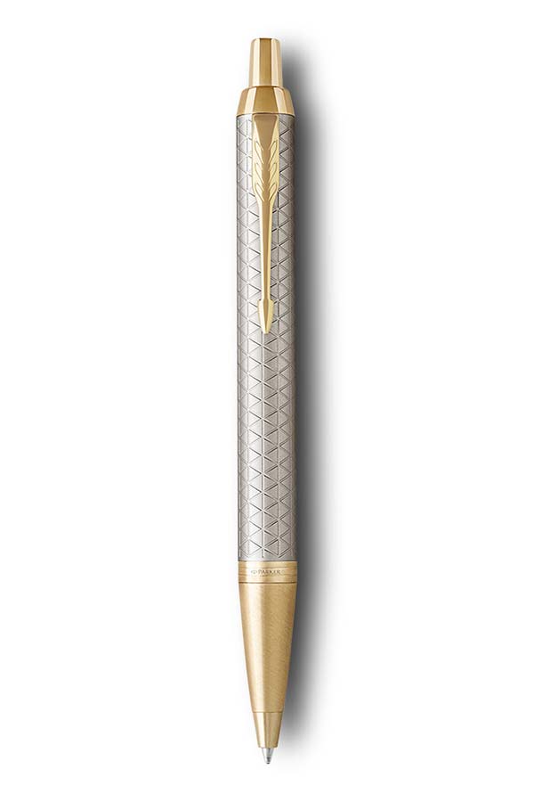 Στυλό PARKER I.M. Premium Warm Silver GT Ballpen 1159.3003.09