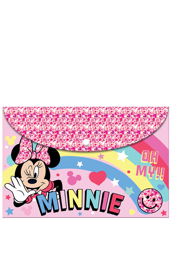 Φάκελος με κουμπί Α4 Oh my Minnie 000563046