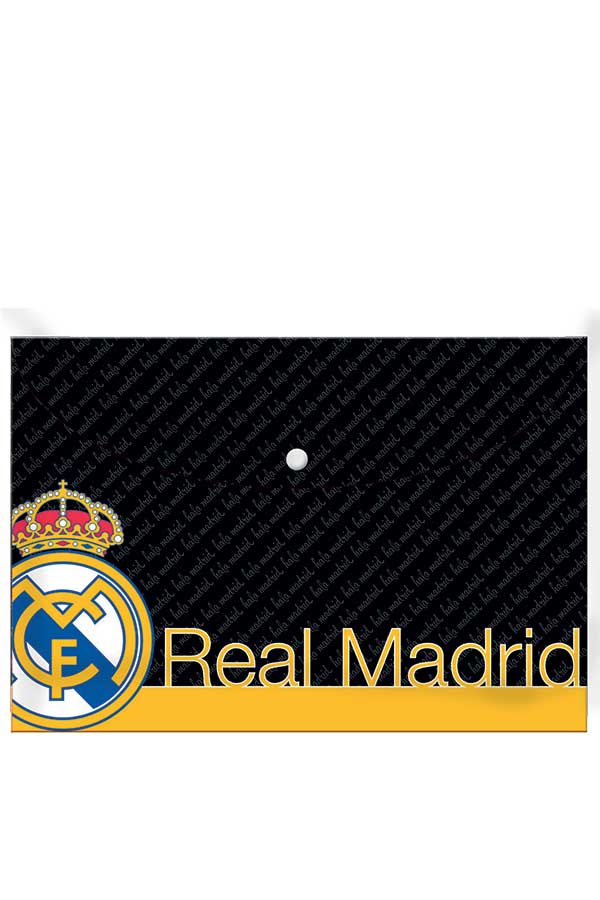 Φάκελος με κουμπί Α4 Real Madrid 0170554