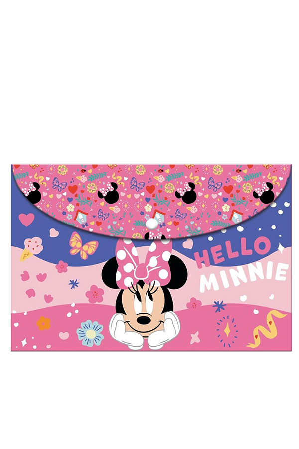 Φάκελος με κουμπί Α4 must minnie 000564914