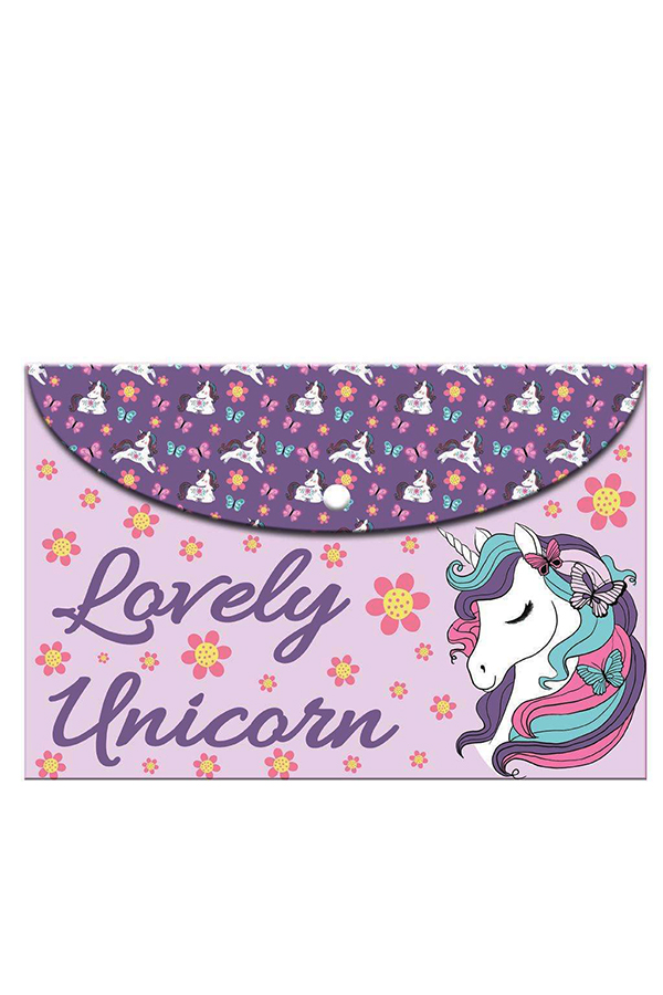 Φάκελος με κουμπί Α4 must unicorn 000586498
