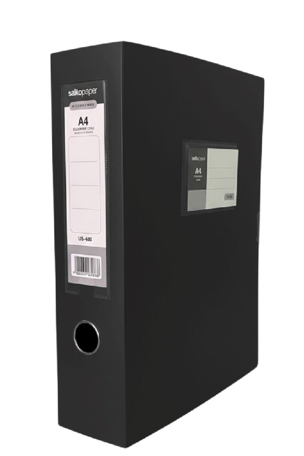 Κουτί πλαστικό 24x32x5 cm Salko μαύρο 3238