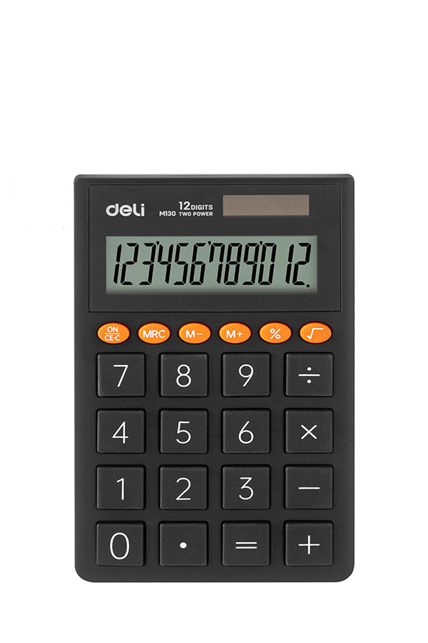 Αριθμομηχανή 12 Ψηφίων Deli μπλε 231.422060