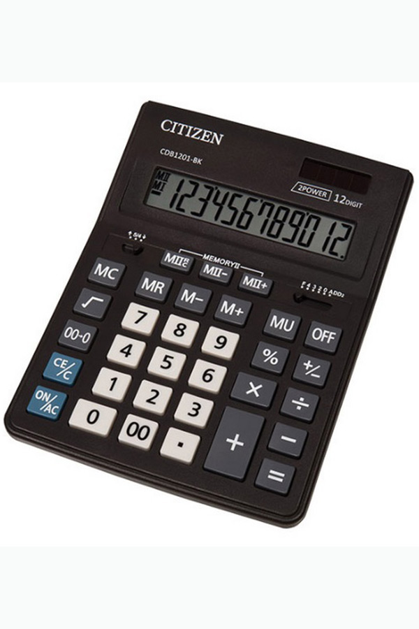 Αριθμομηχανή CITIZEN CDB1201-BK