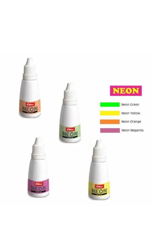 Μελάνι ταμπόν 28ml Neon Shiny φωσφοριζέ πράσινο SRN-1