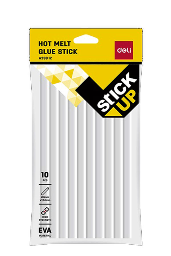 Ράβδοι σιλικόνης 10 τμχ 11x200mm Deli 231.29912