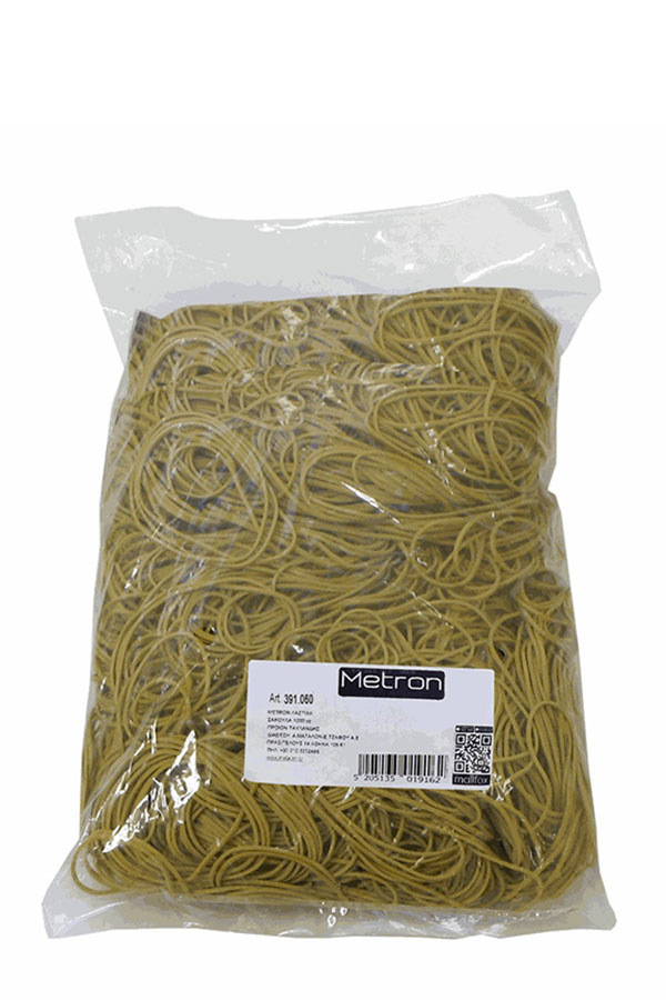 Λάστιχα σακούλα 1 kg 150 mm Metron 312.08.08671
