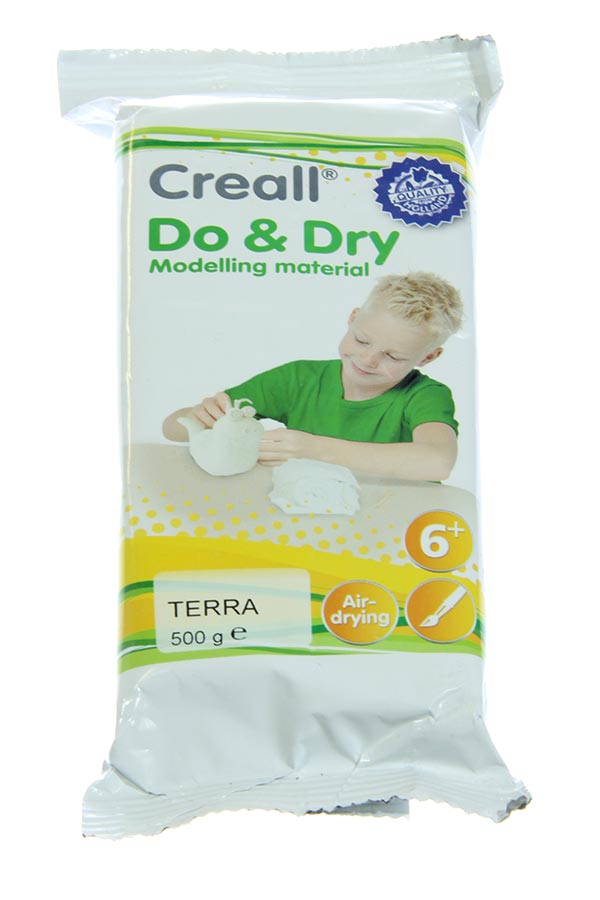 Πηλός Creall Do&Dry 500gr terracota 26016