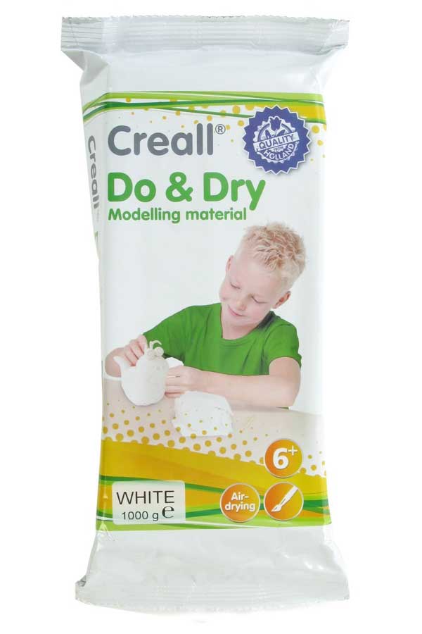 Πηλός Creall Do&Dry 500 gr λευκός 26011