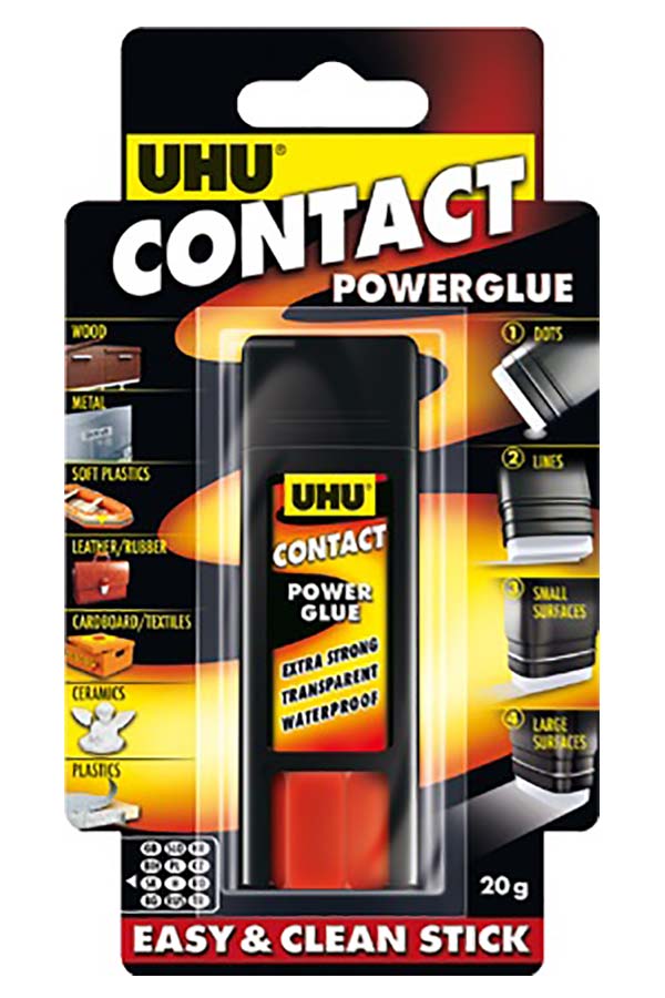 Βενζινόκολλα stick UHU contact 43905