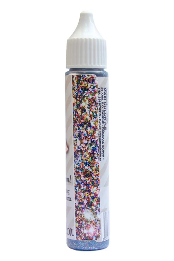 Glitter pen 28ml multicolor Maxi Decor