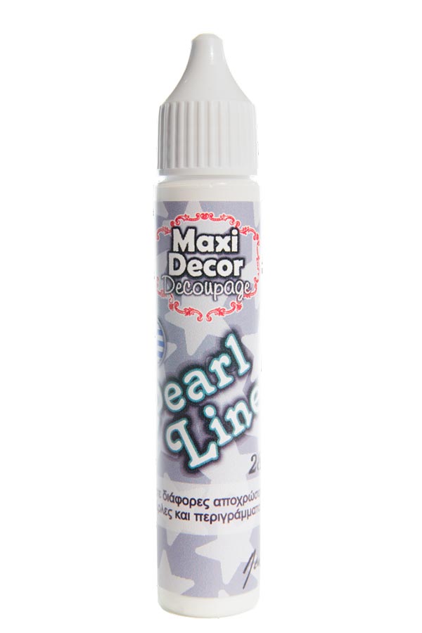 Pearl liner 28ml λευκό Maxi Decor 908006