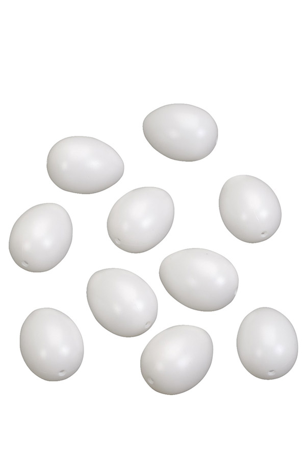 Αυγό πλαστικό 60mm 10τεμ Knorr prandell 216924100