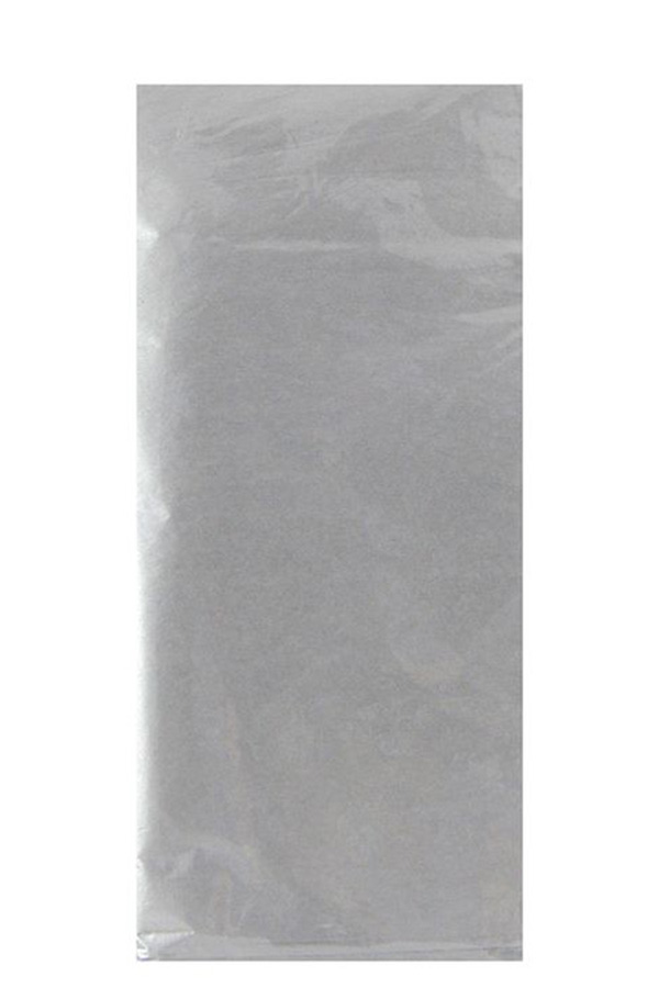 Μεταξόχαρτο μεταλλικό Ασημί 50x70cm 4 φύλλα Clairefontaine 6666-SC