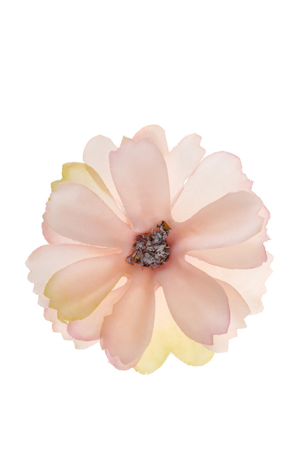 Διακοσμητικά υφασμάτινα Λουλούδια 4cm Santex ροζ σετ 12 τμχ 00080365