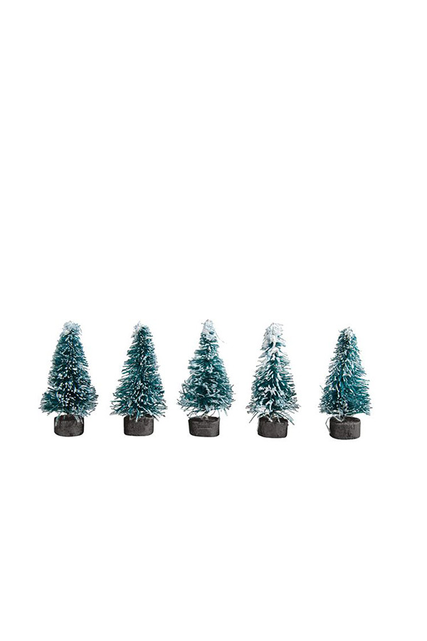 Χιονισμένα δέντρα μακέτας 3,8cm 10 τεμαχίων Rayher 66067000 