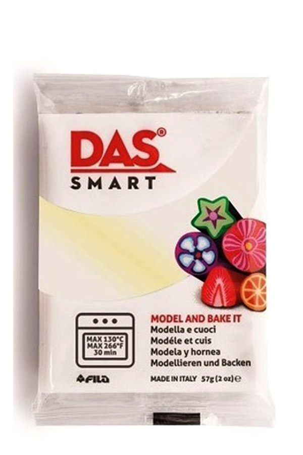 Πολυμερικός πηλός DAS smart 57gr White pearl special 321602